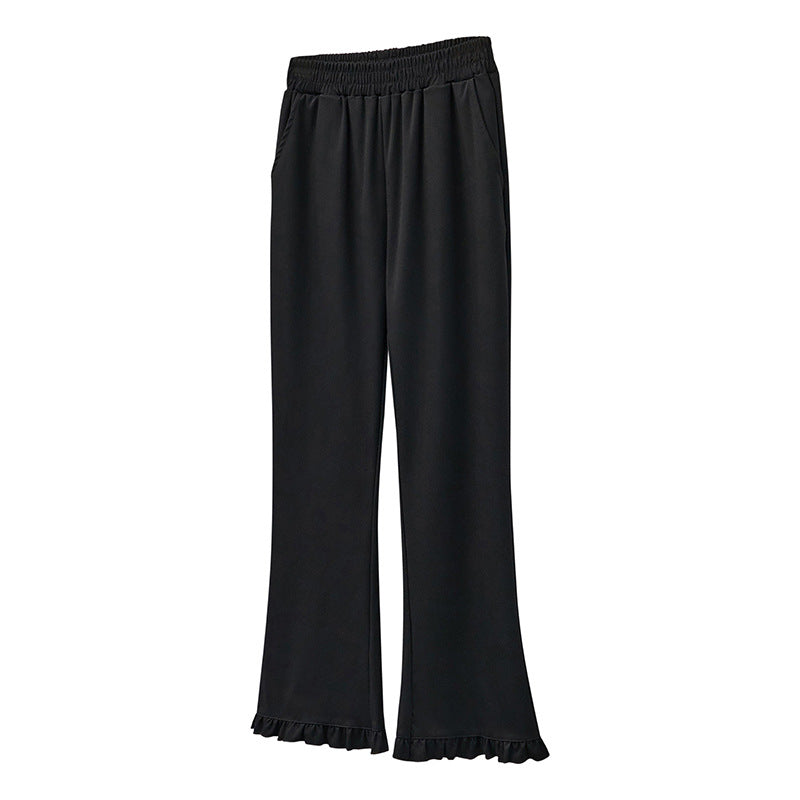 The Ruffle-Hem Flare Pant