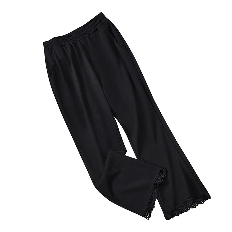 The Lace-Trim Pant