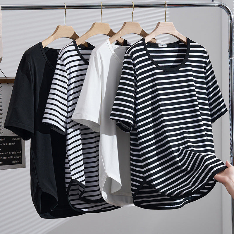 The Striped Boxy Tee