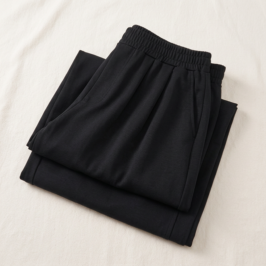 The Everyday Wide-Leg Pant — 2-Pack — placeholder studio shot (blk)
