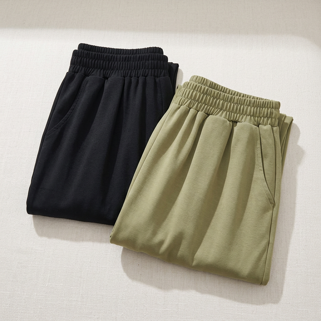 The Everyday Wide-Leg Pant — 2-Pack — placeholder studio shot (mint)