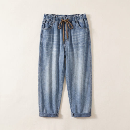 The No-Gap Casual Jean — placeholder studio shot (flat)