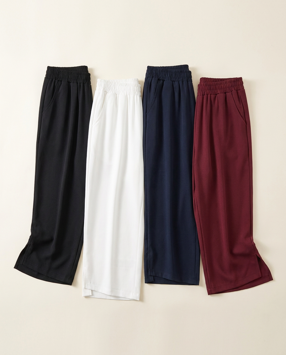 The Breezy Cropped Pant — catalog shot
