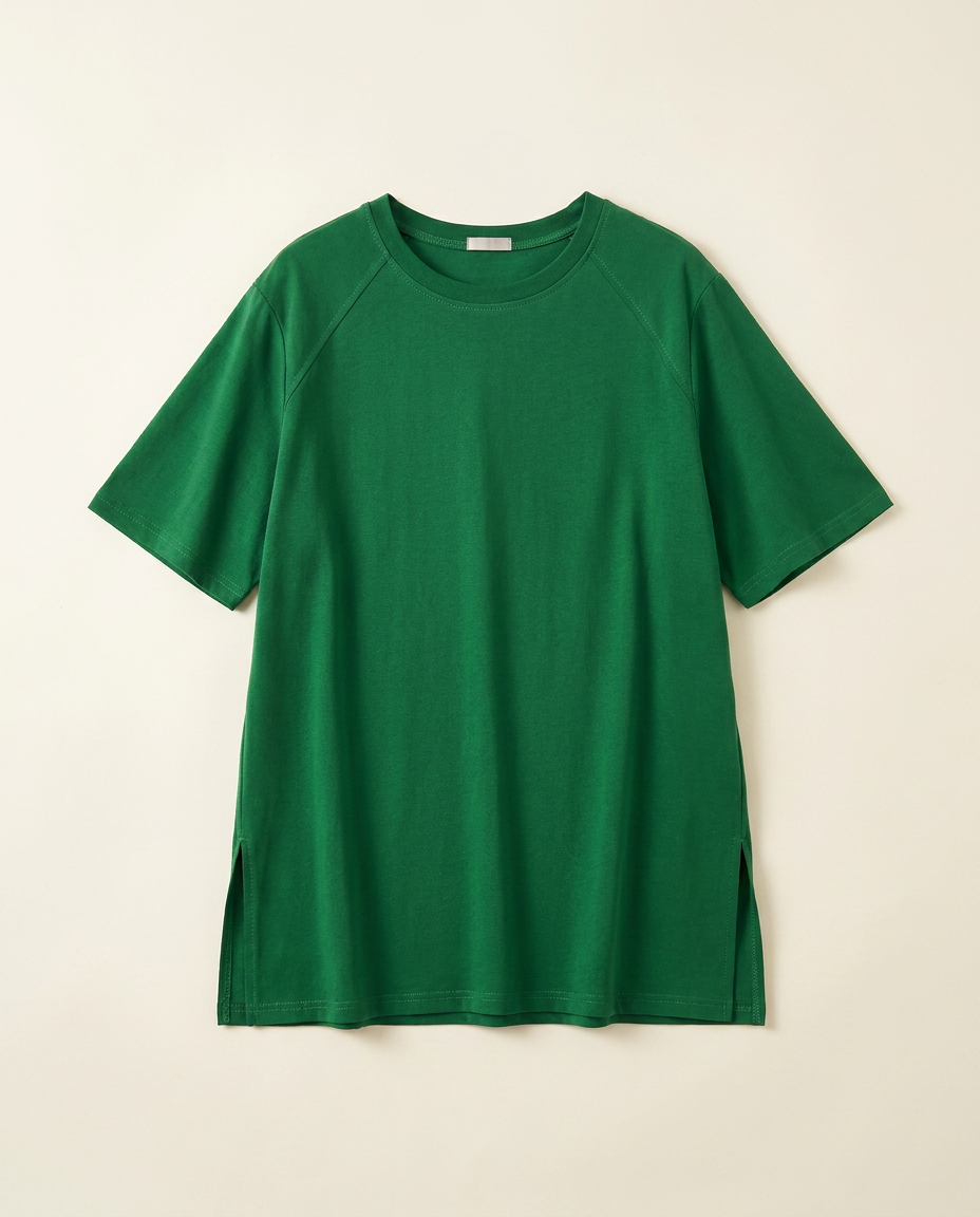 The Longline Tee — catalog shot