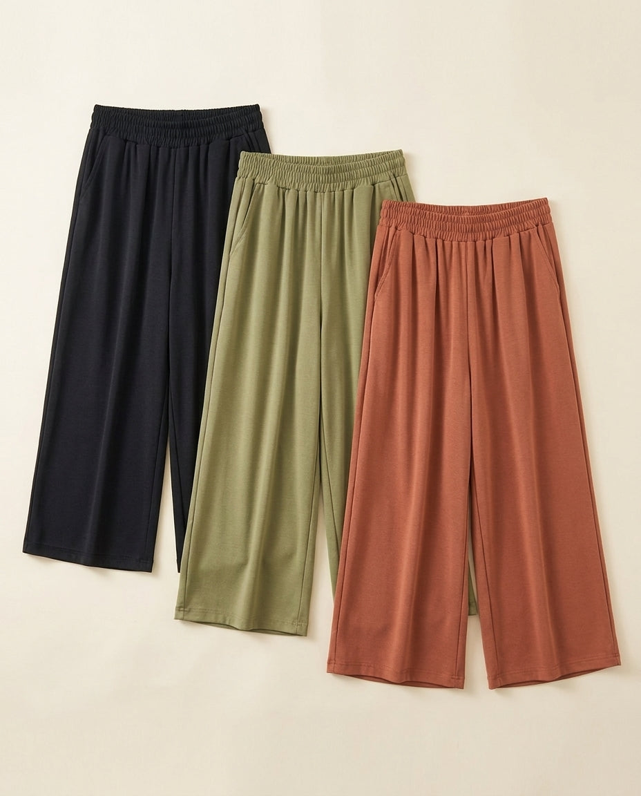 The Mid-Length Easy Pant — catalog shot