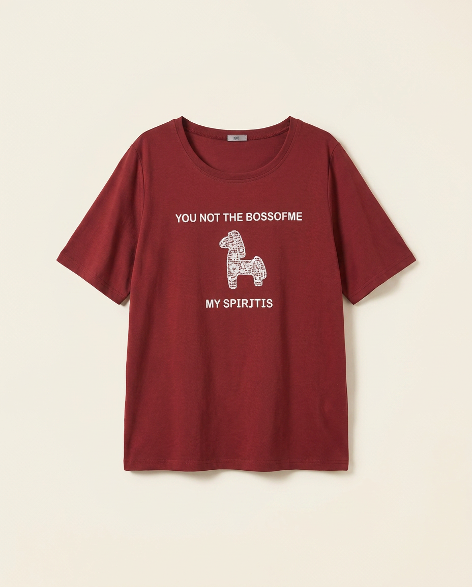 The Relaxed Crew Tee — catalog shot