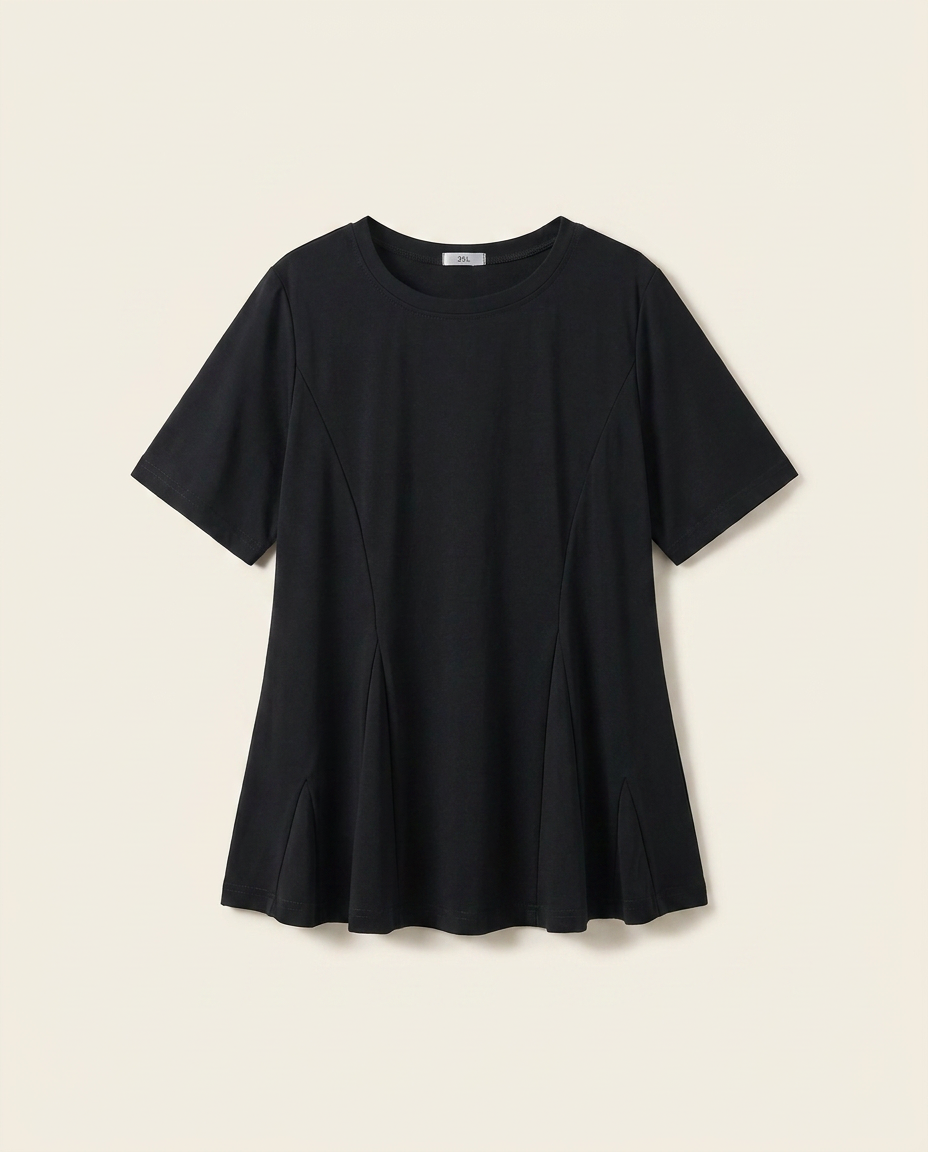 The Smooth-Front Tee — catalog shot