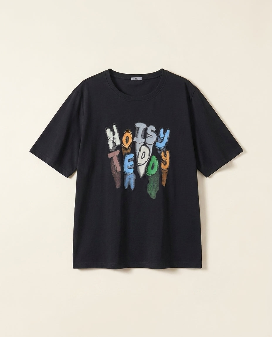 The Statement Print Tee — catalog shot