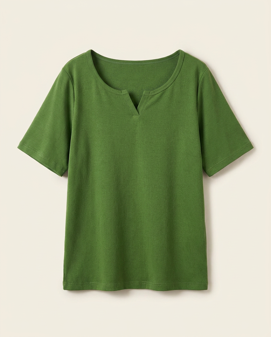 The V-Neck Tee — catalog shot